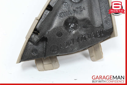 10-17 Mercedes W212 E350 E400 Left Side Door Tweeter Trim Black OEM