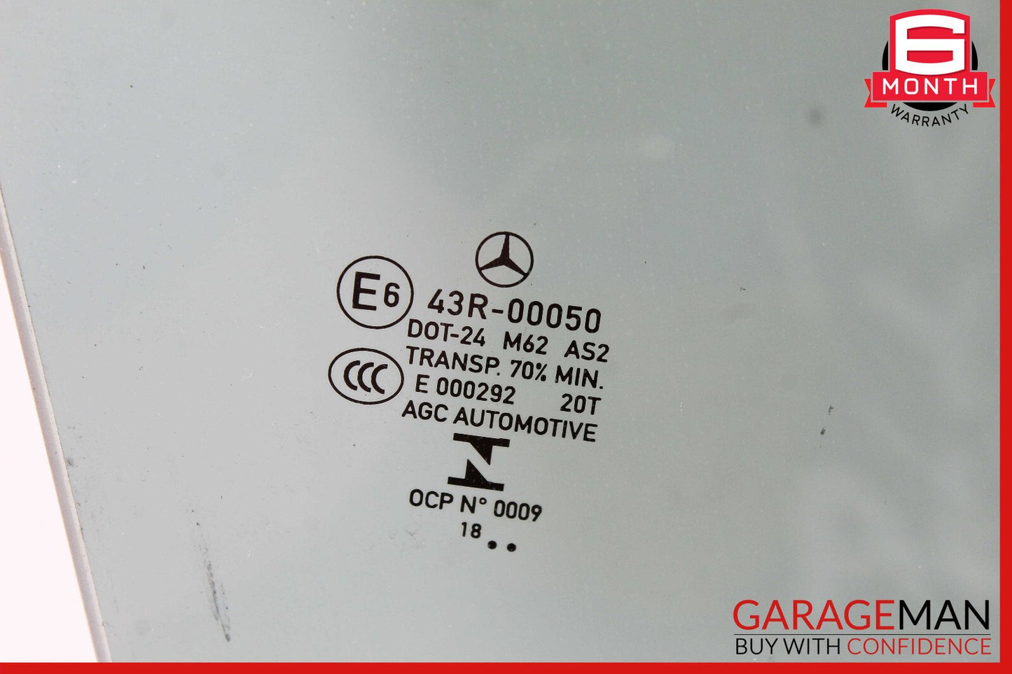 14-19 Mercedes W117 CLA250 Front Right Door Window Auto Glass OEM