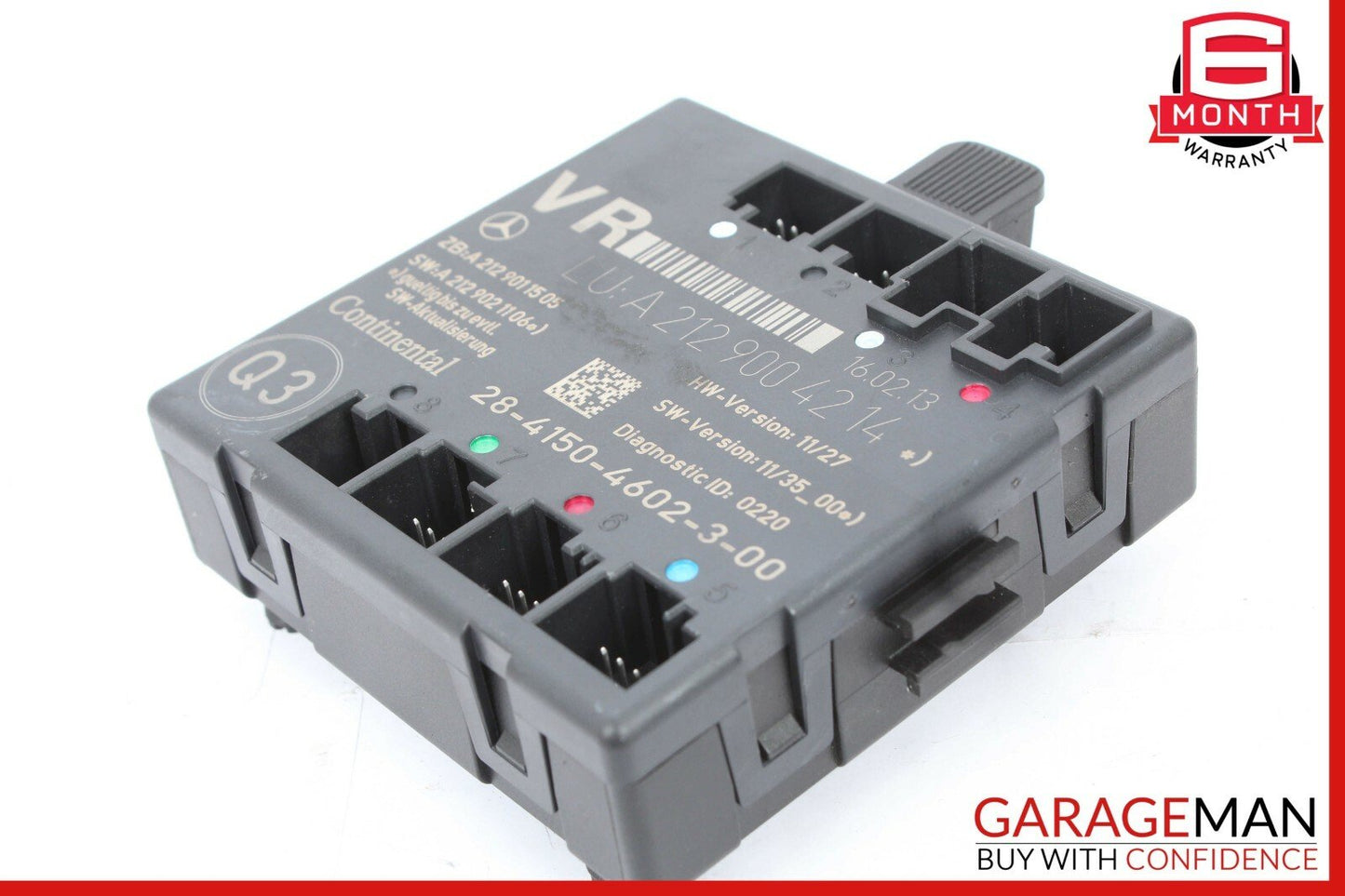 08-15 Mercedes W204 C250 Front Right Passenger Side Door Control Module OEM