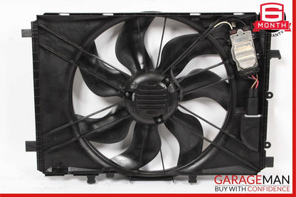 08-18 Mercedes W204 C250 E350 Engine Motor Radiator Cooling Fan Shroud Assembly