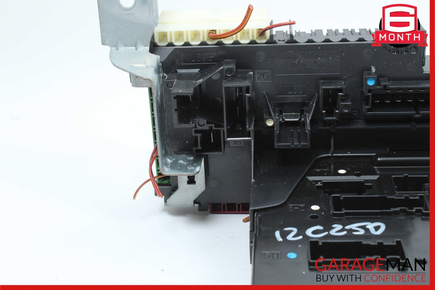12-14 Mercedes W204 C250 C350 C63 AMG Rear SAM Fuse Box Relay Module Assembly