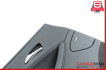 06-11 Mercedes W219 CLS550 CLS500 Rear Left Side Interior Door Panel Black OEM