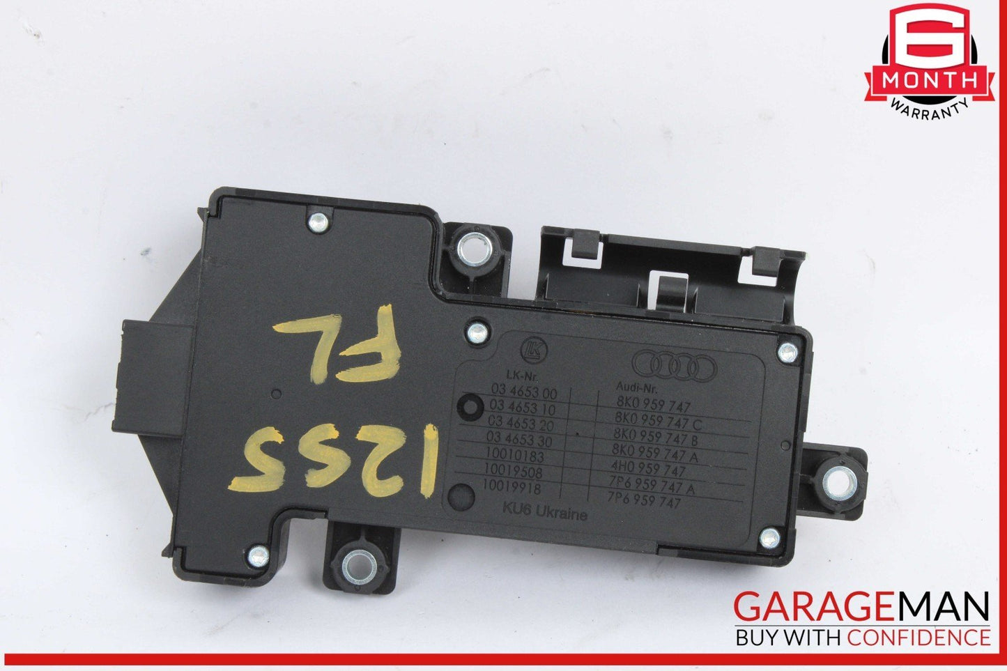 12-18 Audi S5 A5 SQ5 Front Left Driver Side Seat Adjustment Switch 8K0959747 OEM