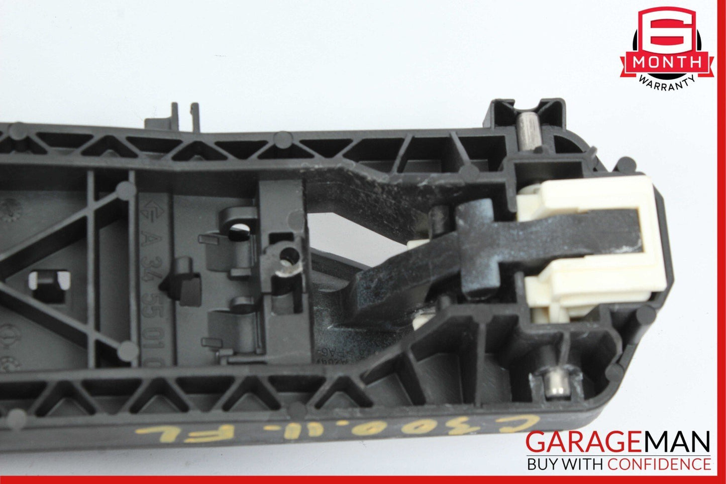 08-17 Mercedes W204 C300 Front Left Driver Side Exterior Door Handle Gray OEM