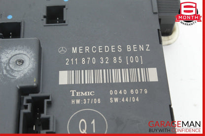 03-09 Mercedes W211 E500 E550 E63 AMG Rear Right Door Controller Module Unit OEM