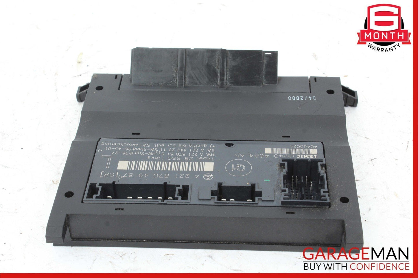 07-13 Mercedes W221 S550 S350 S600 Front Left Driver Under Seat Control Unit OEM