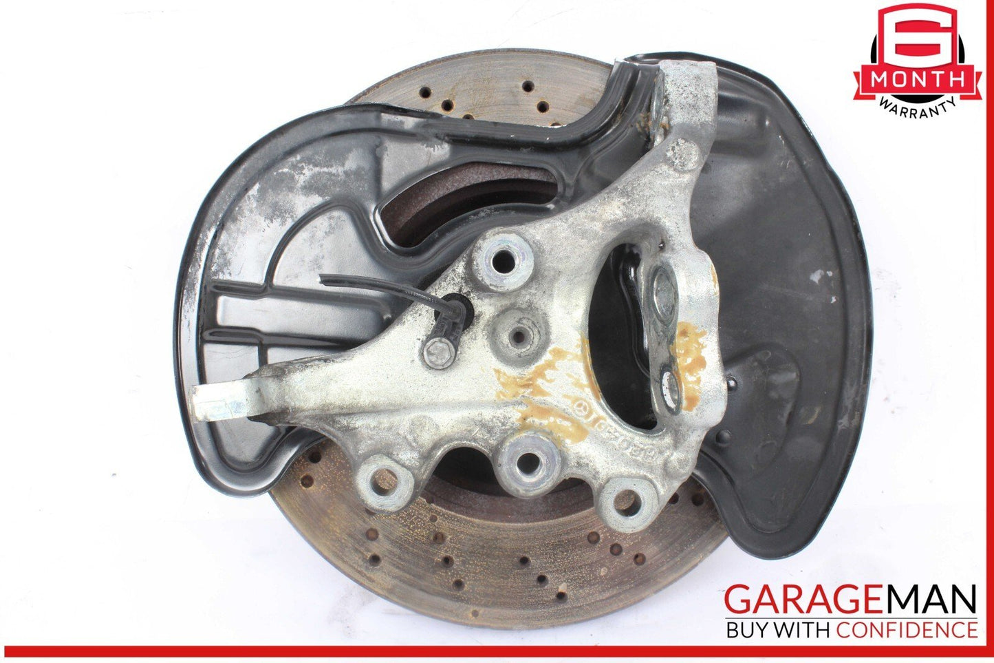 08-17 Mercedes W204 C250 Front Left Side Spindle Knuckle Hub w/ Rotor Disc
