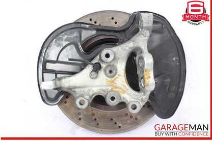 08-17 Mercedes W204 C250 Front Left Side Spindle Knuckle Hub w/ Rotor Disc