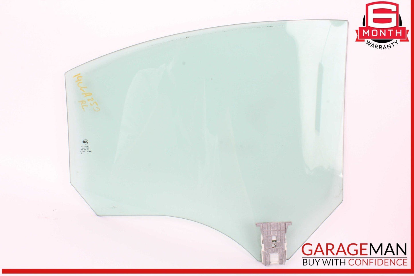 14-18 Mercedes W117 CLA250 Rear Left Driver Side Door Window Glass OEM