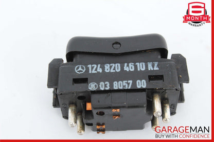 86-91 Mercedes W126 420SEL Left Driver Side Window Switch 1248204610 OEM