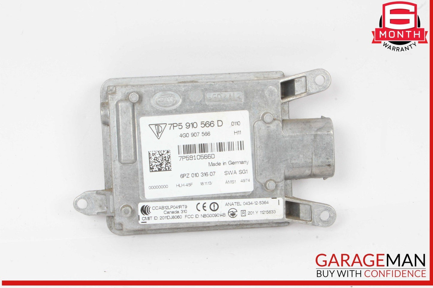 11-18 Porsche Cayenne 958 S Rear Bumper Blind Spot Distance Sensor Module OEM