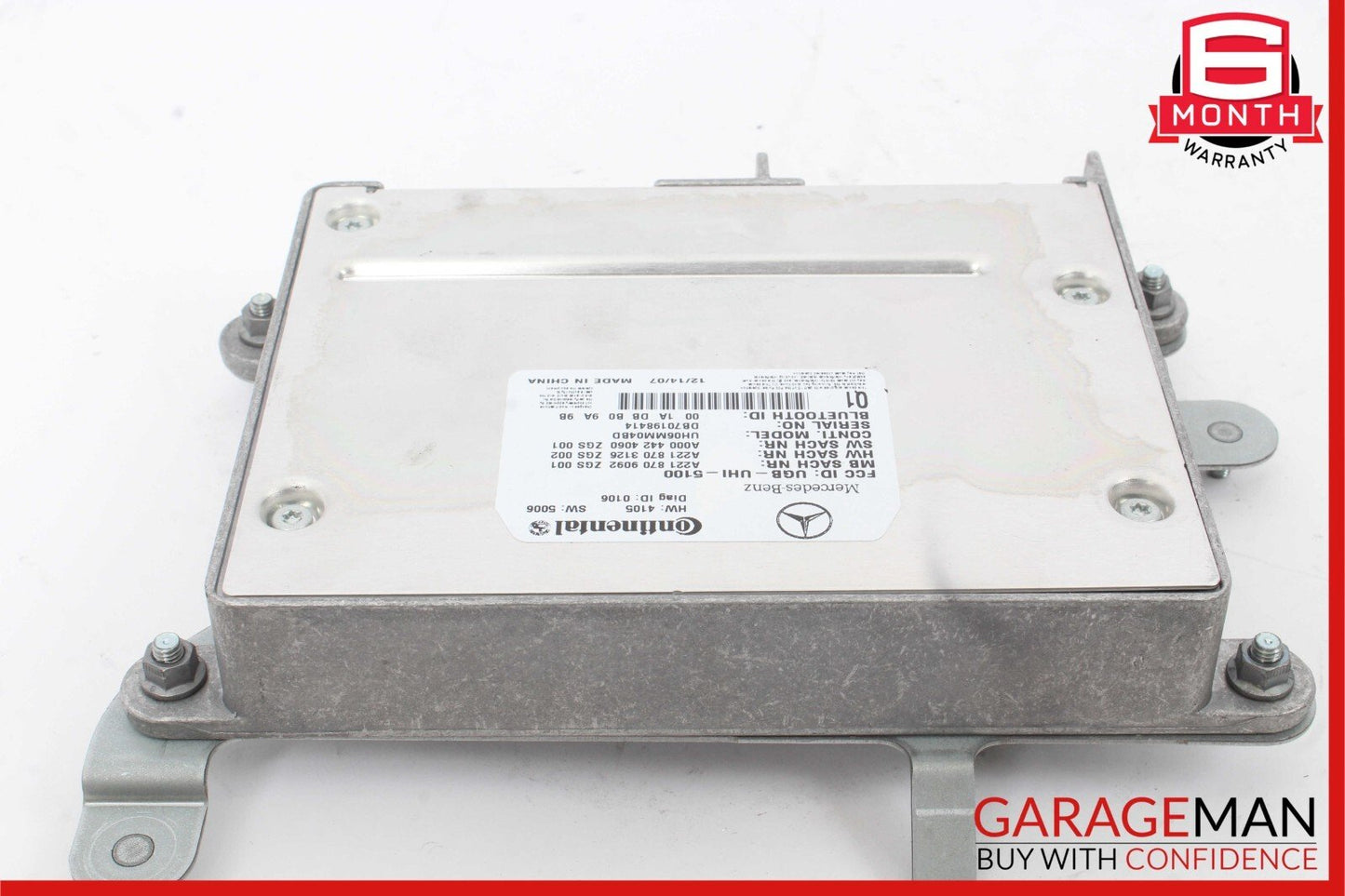 07-10 Mercedes S550 CL550 CL600 Bluetooth Communication Controller Module Unit