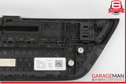 17-20 BMW 530E AC A/C Climate Control Audio Radio Switch Panel 6834437 OEM