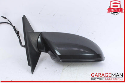 12-18 Audi A6 Front Right Passenger Side Door Rear View Mirror Black 4G1857410BB