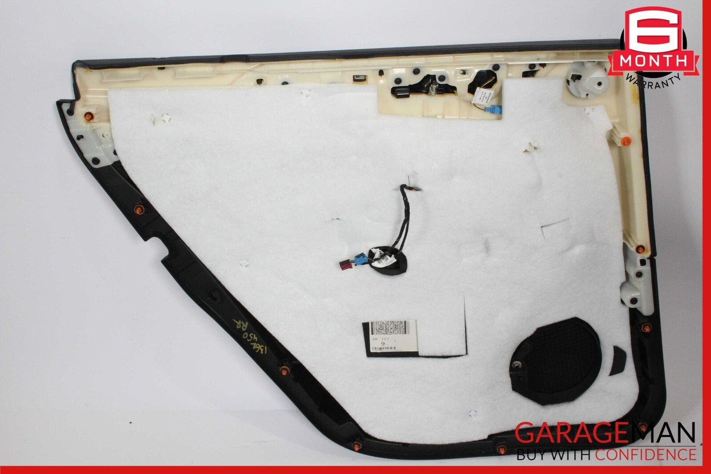 13-16 Mercedes X166 GL450 Rear Right Side Interior Door Panel Cover Trim Black