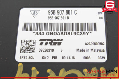 15-24 Porsche Macan Parking Brake Module Control Unit 95B907801C OEM