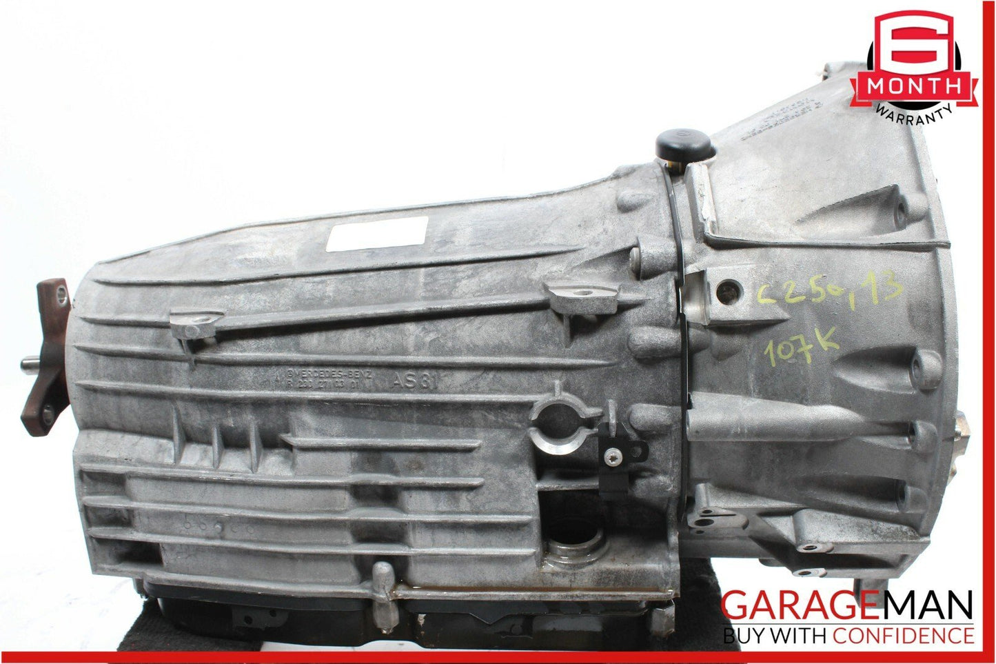 12-15 Mercedes C250 SLK250 7G Tronic Automatic Transmission Assembly OEM 107k