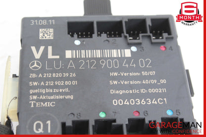 08-18 Mercedes W212 E350 SLK350 Front Left Side Door Control Module Unit OEM