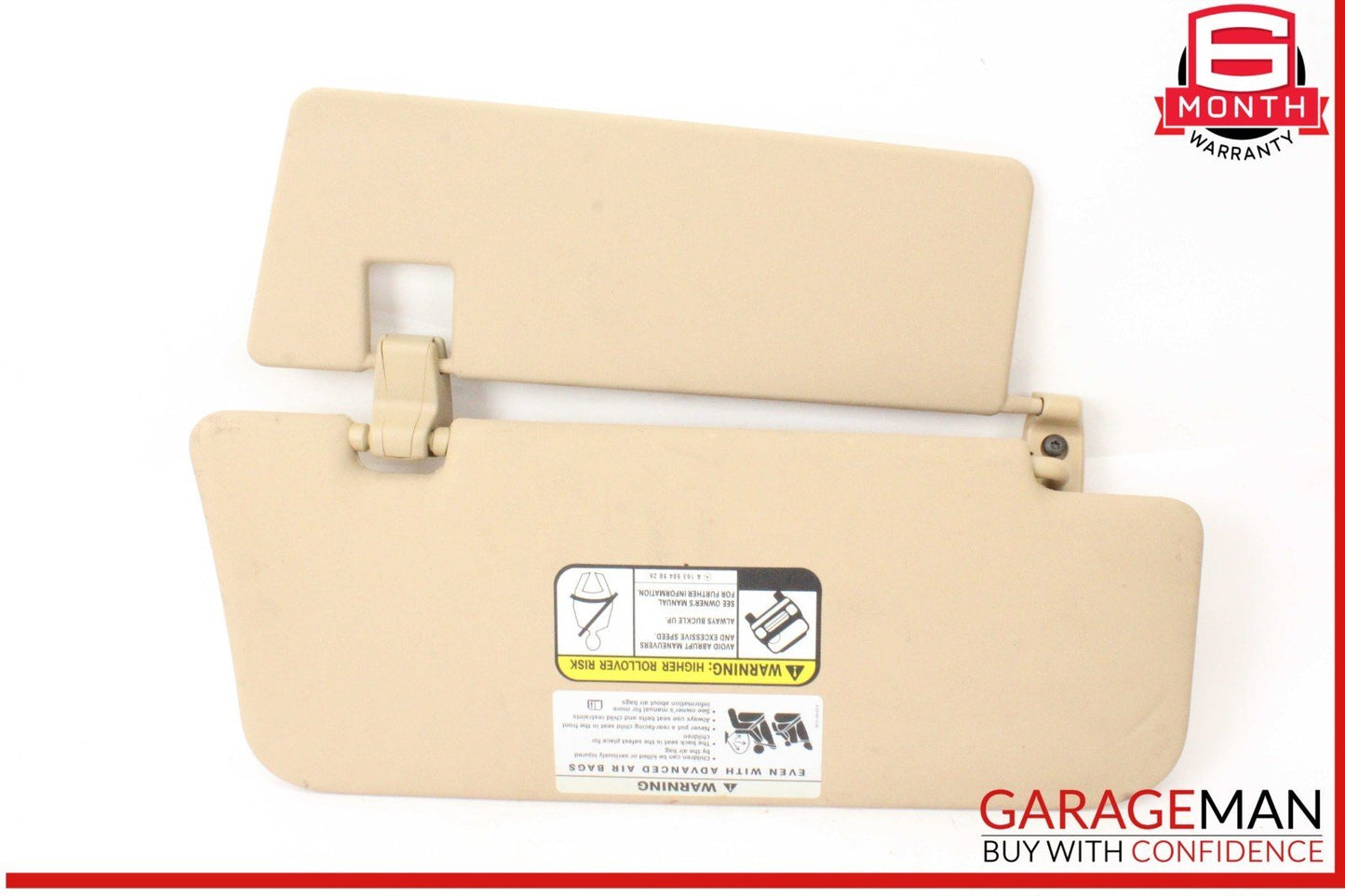 06-12 Mercedes X164 GL450 Front Left Side Sun Visor Sunvisor Shade OEM