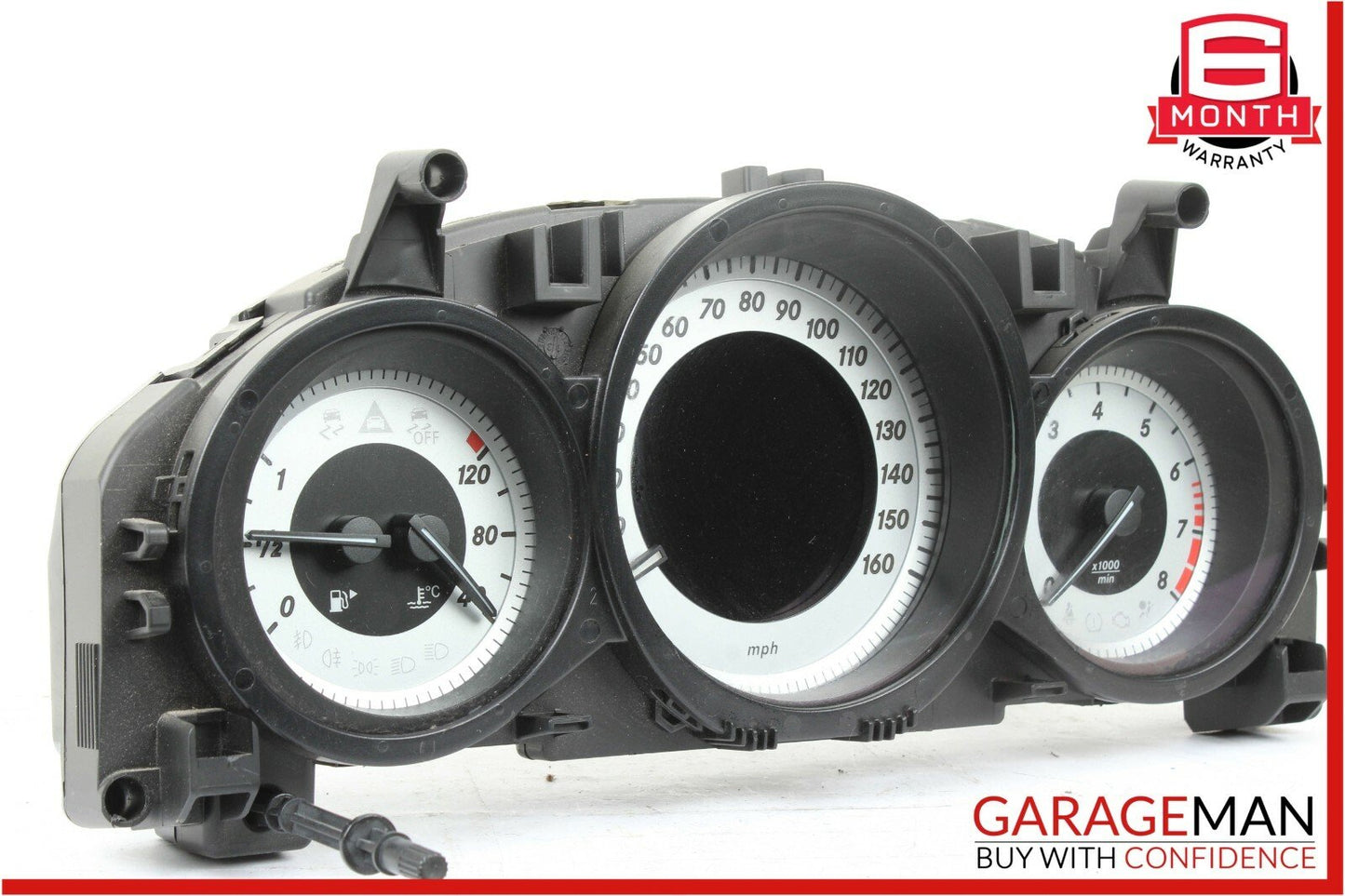 12-14 Mercedes W204 C250 Speedometer Odometer Instrument Cluster Gauge