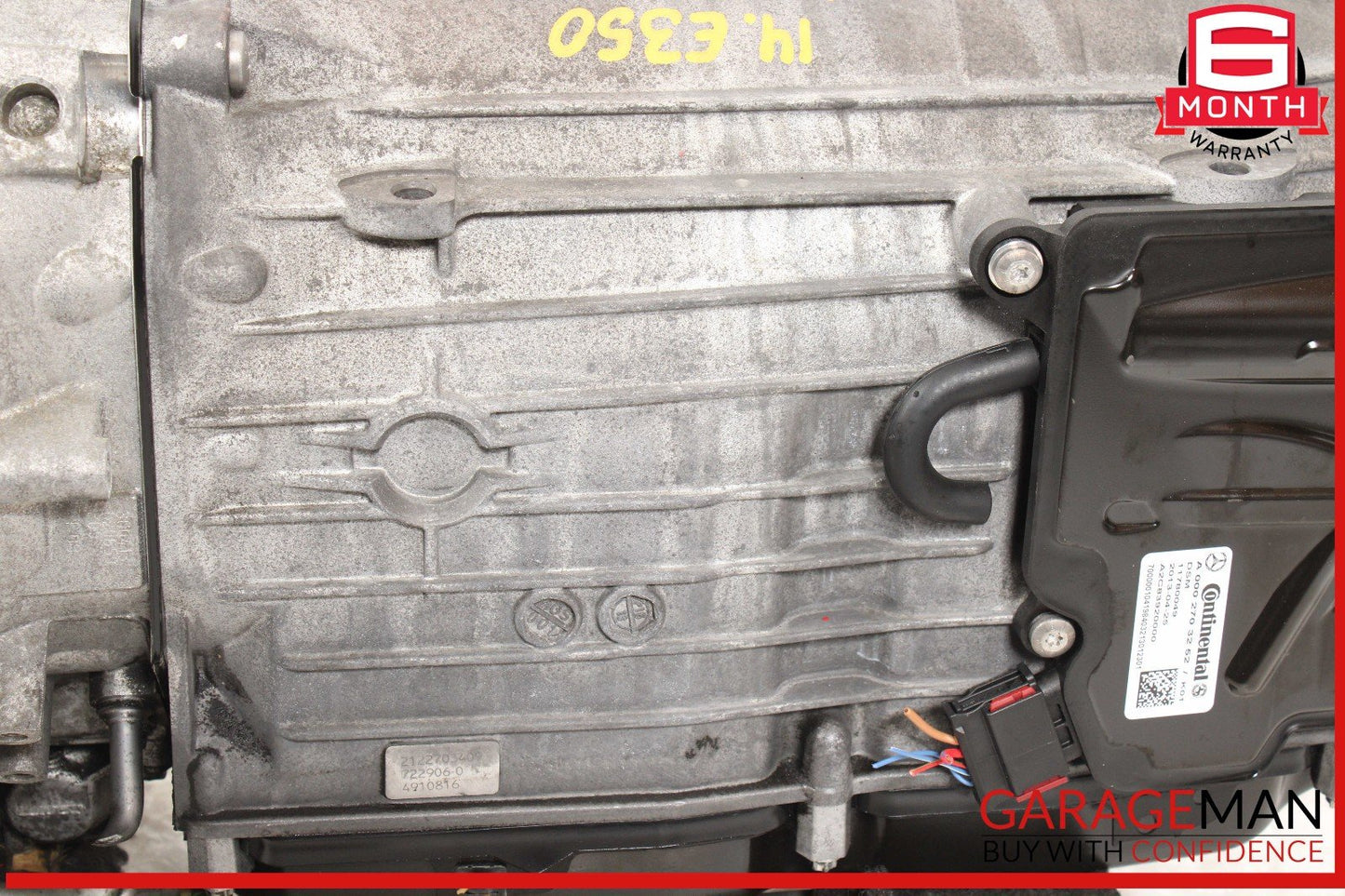 14-16 Mercedes W212 E350 RWD 7G-Tronic Automatic Transmission 722.906 OEM