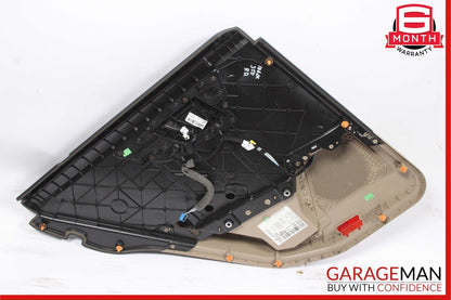 10-15 Mercedes X204 GLK350 Rear Right Passenger Side Interior Door Panel Brown