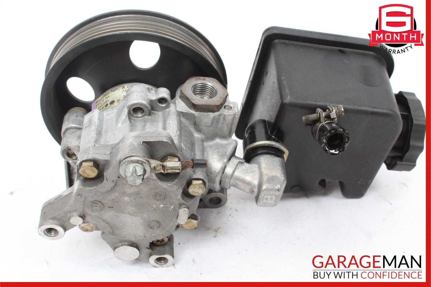 01-10 Mercedes W209 CLK500 C240 Power Steering Pump Reservoir Assembly