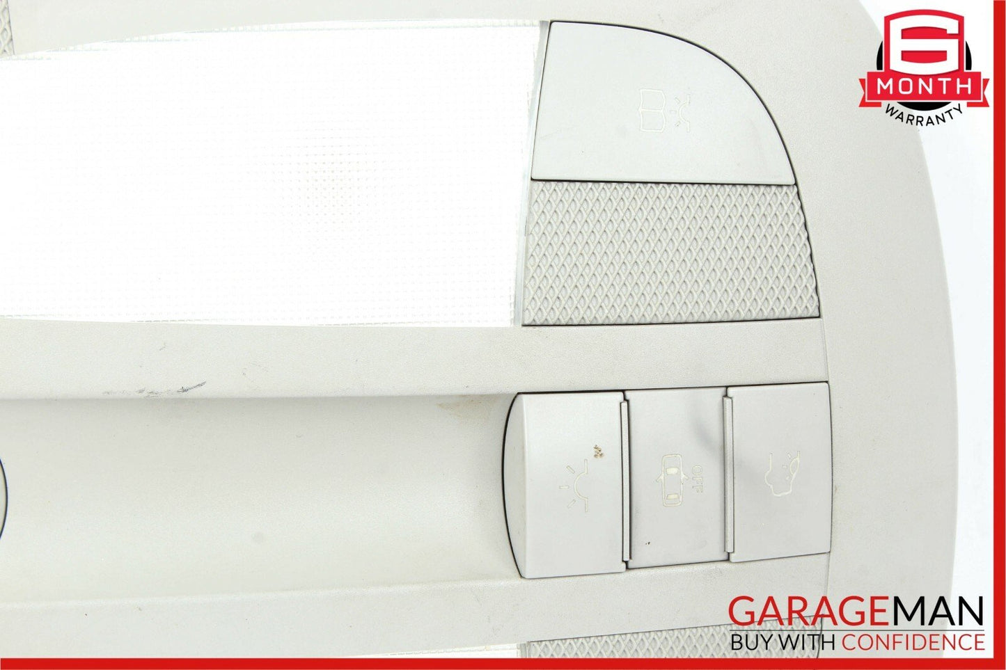 06-09 Mercedes W251 R350 R500 Front Overhead Reading Dome Light Lamp Gray OEM