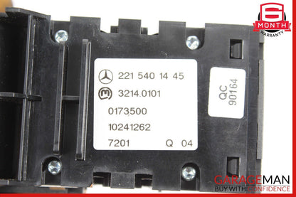 07-14 Mercedes W221 S550 CL550 S400 CL63 AMG Electronic Parking Button Switch