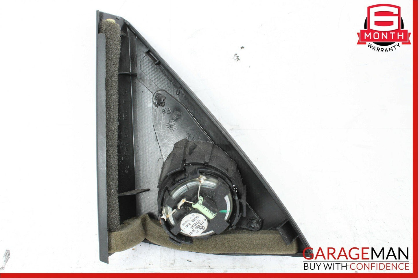 07-13 Mercedes W221 S550 Front Right Passenger Side Tweeter Speaker Cover Black