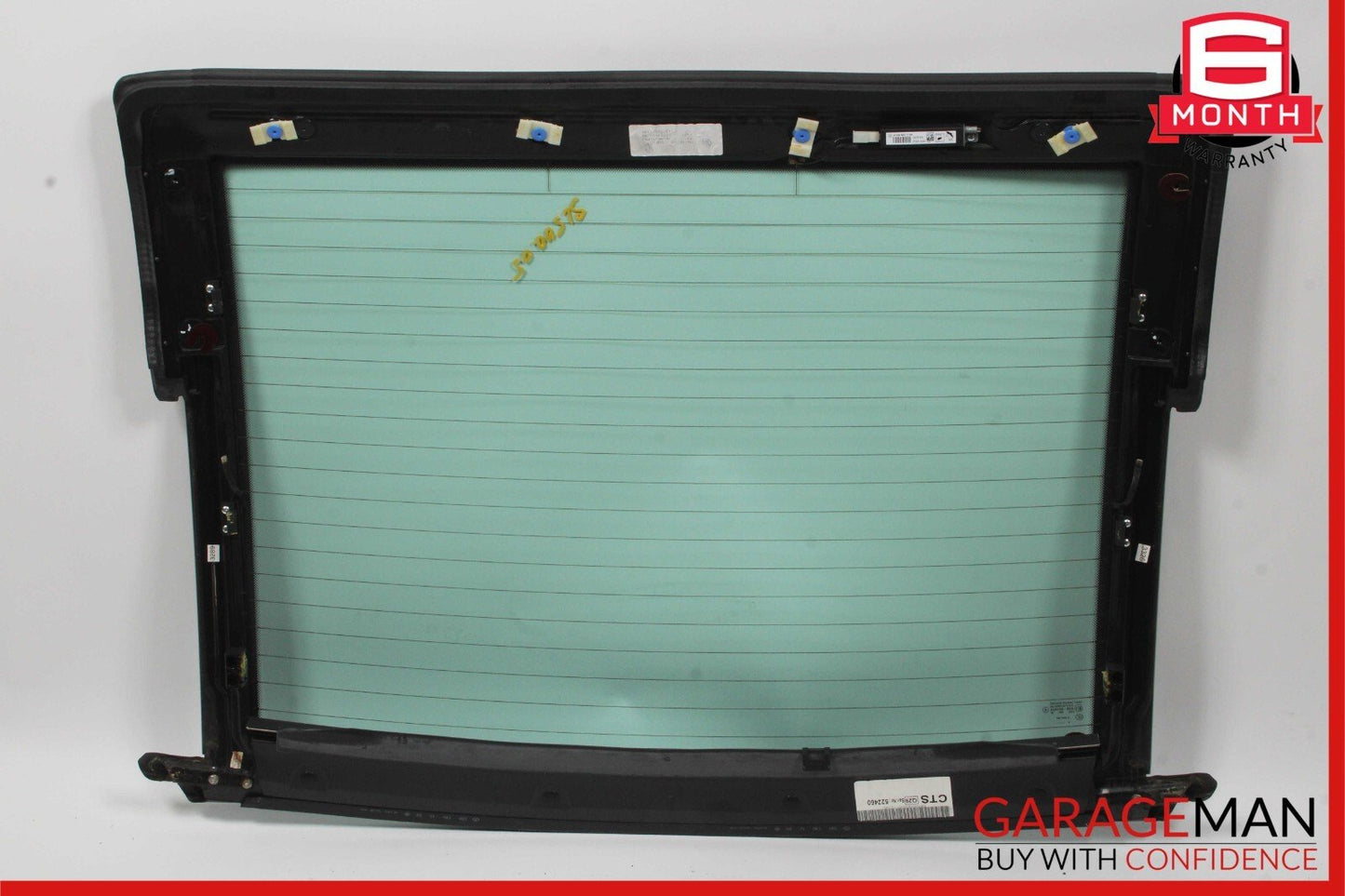 03-11 Mercedes R230 SL500 SL550 SL65 AMG Rear Back Windshield Window Glass OEM