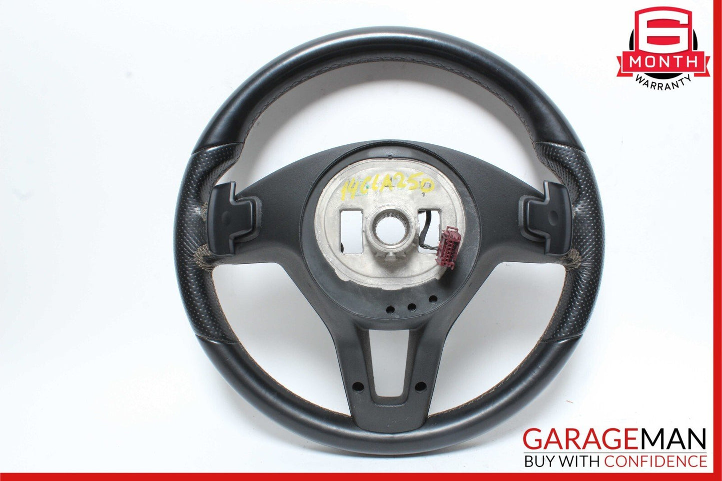 14-18 Mercedes W117 CLA250 Steering Wheel Black OEM