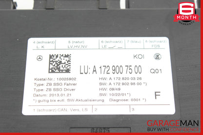 08-18 Mercedes W212 E350 C300 Seat Control Module Front Right Passenger Side OEM