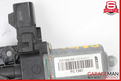 09-15 Jaguar XF Rear Left Side Door Window Regulator Motor OEM