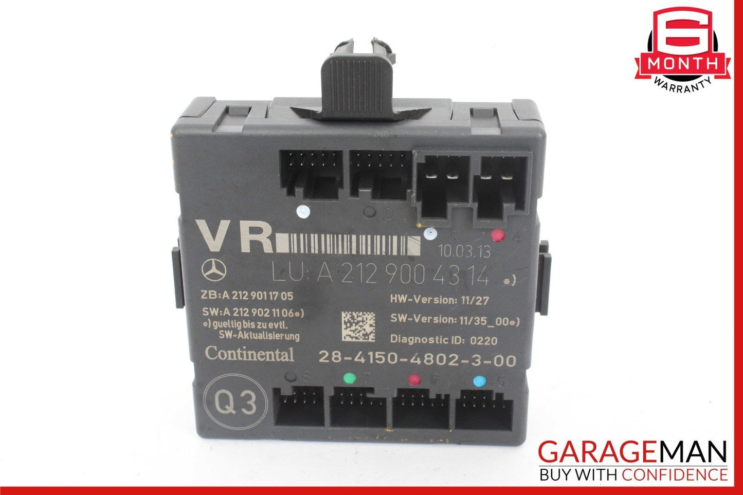 08-18 Mercedes W212 E350 C350 CLS550 Front Right Side Door Control Module Unit