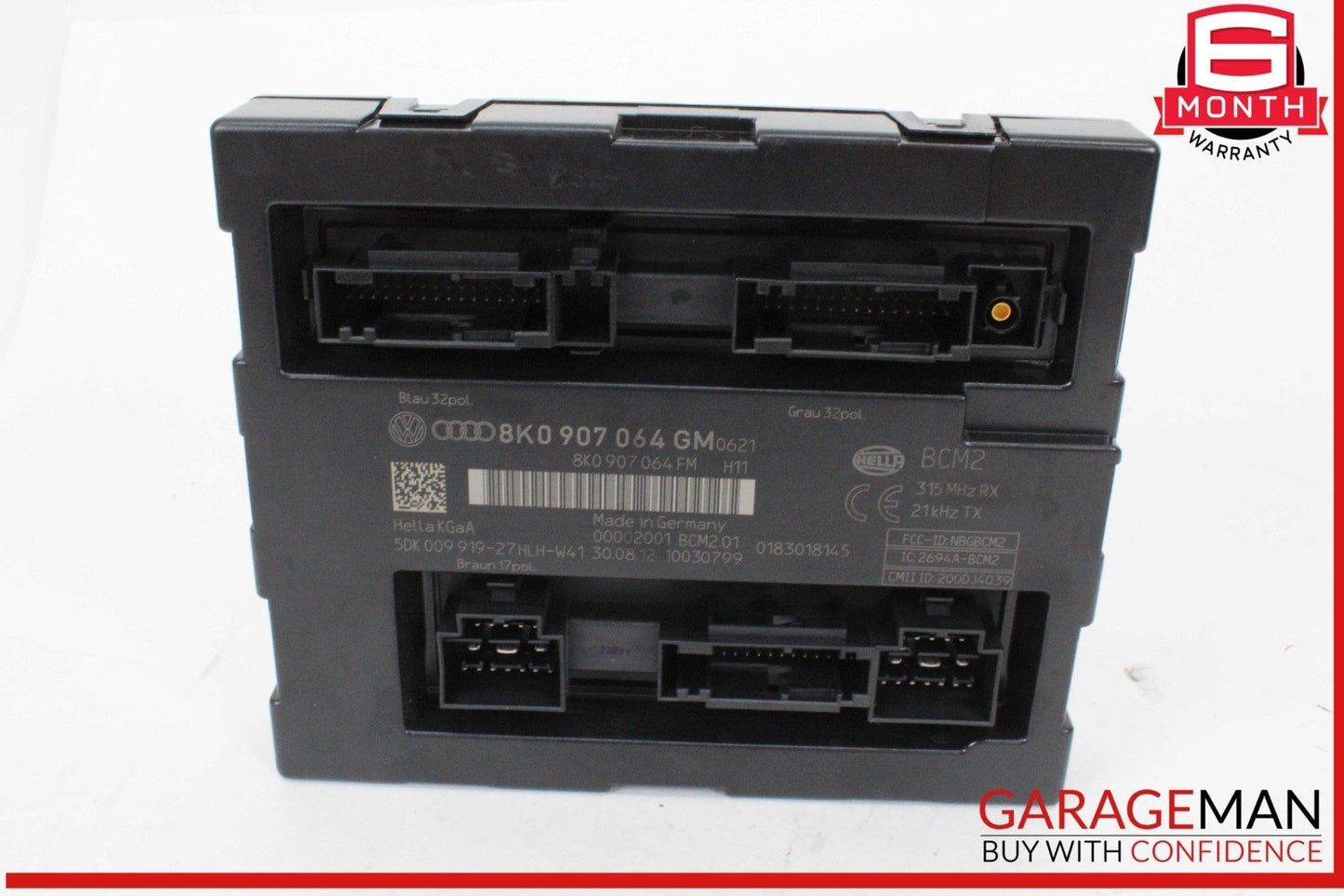 13-17 Audi A4 A5 S4 Body Computer Control Module Unit BCM 8K0907064GM OEM