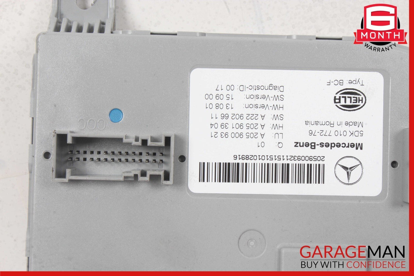 15-20 Mercedes W205 C300 GLC43 C63 AMG SAM Signal Lamp Controle Module OEM