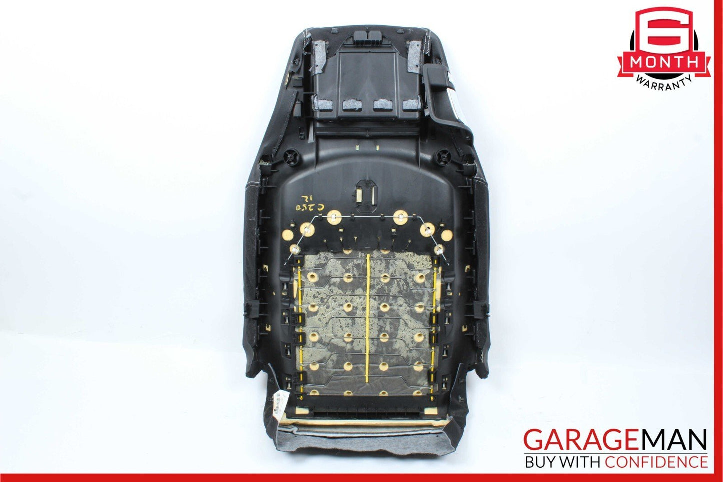 10-17 Mercedes W207 C250 Coupe Front Right Side Top Upper Seat Cushion Black OEM