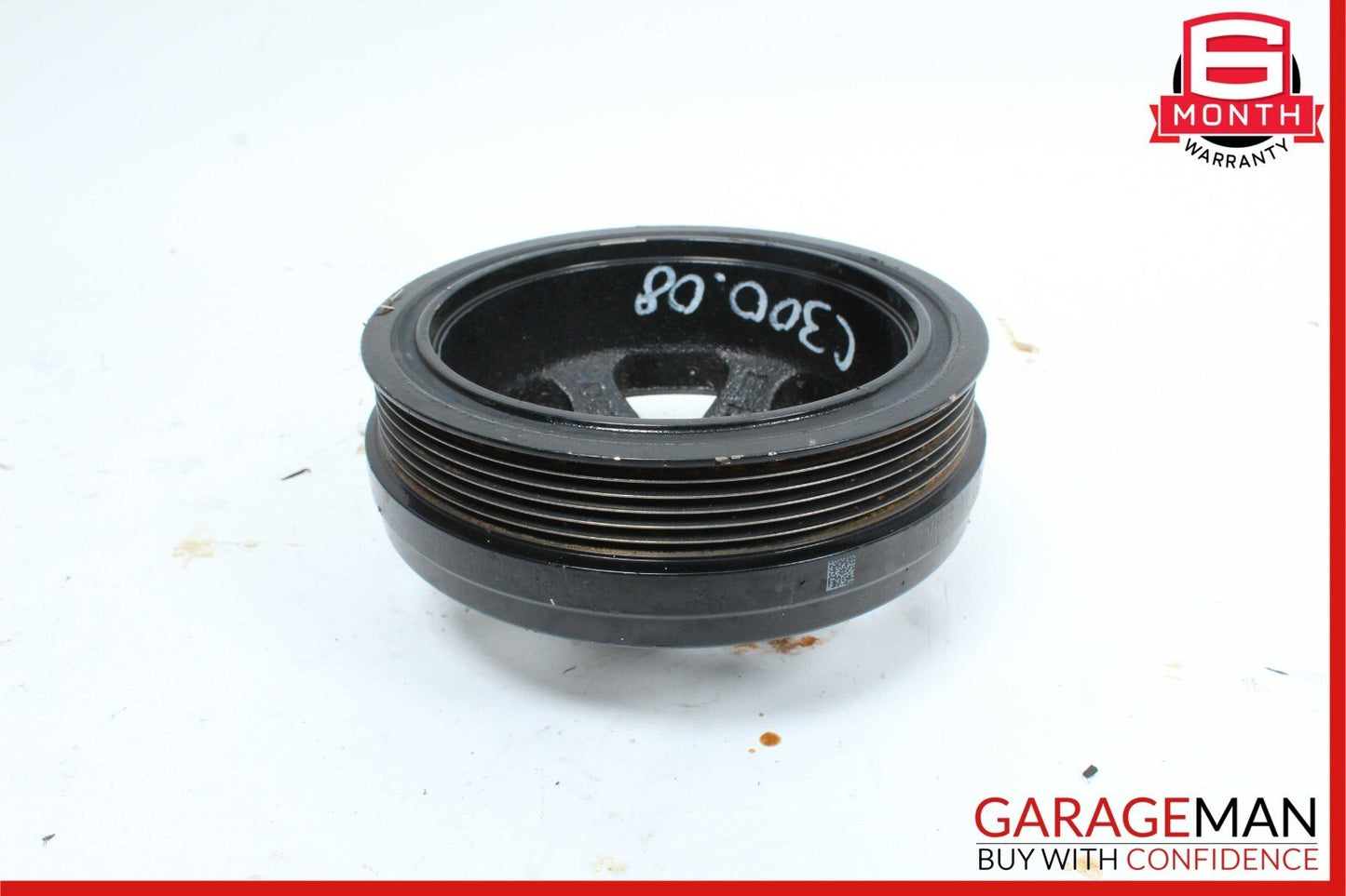 08-11 Mercedes W204 C300 Engine Motor Crankshaft Crank Shaft Pulley OEM