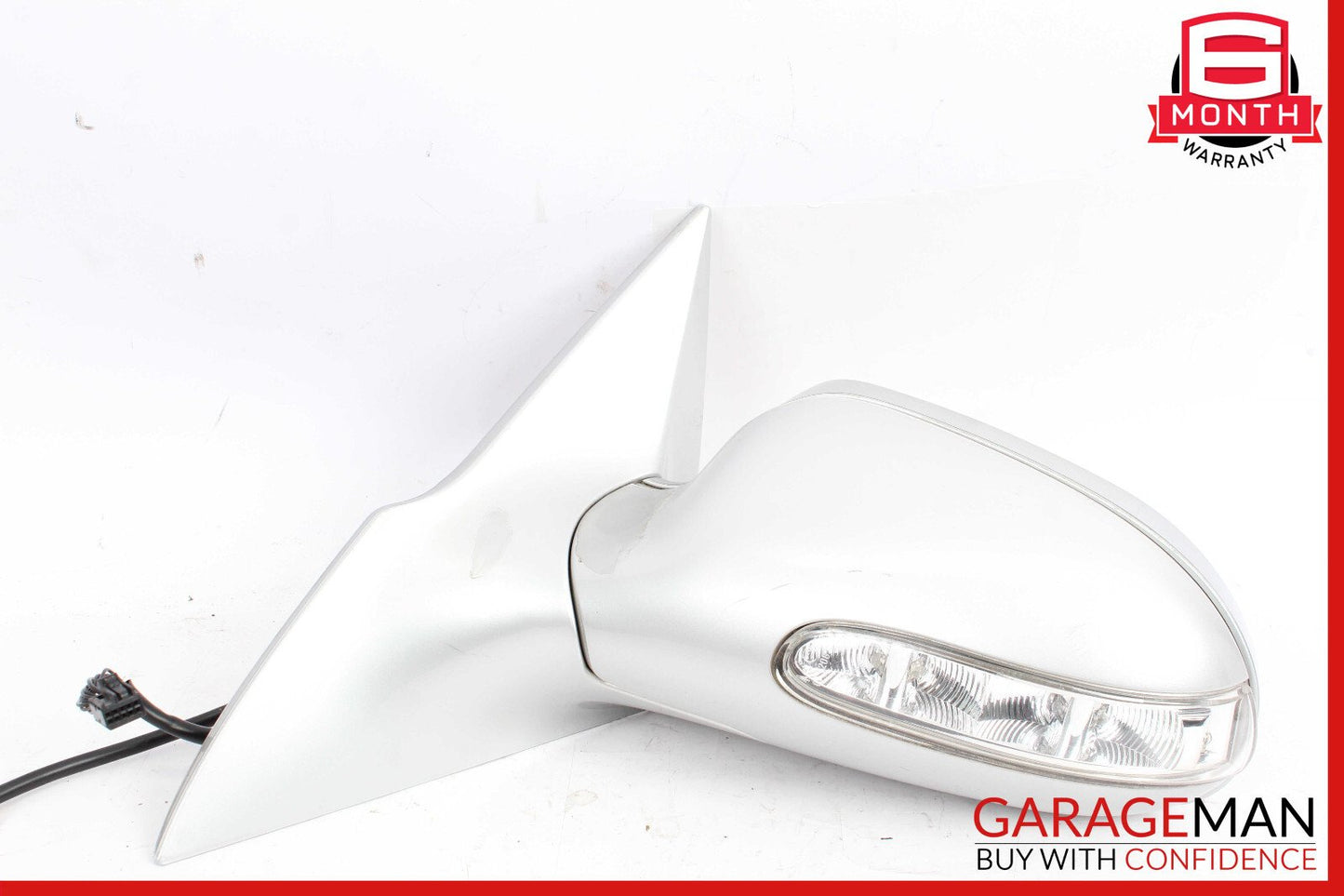 2003 Mercedes R230 SL500 Front Left Side Mirror Door Rear View w/o Mirror