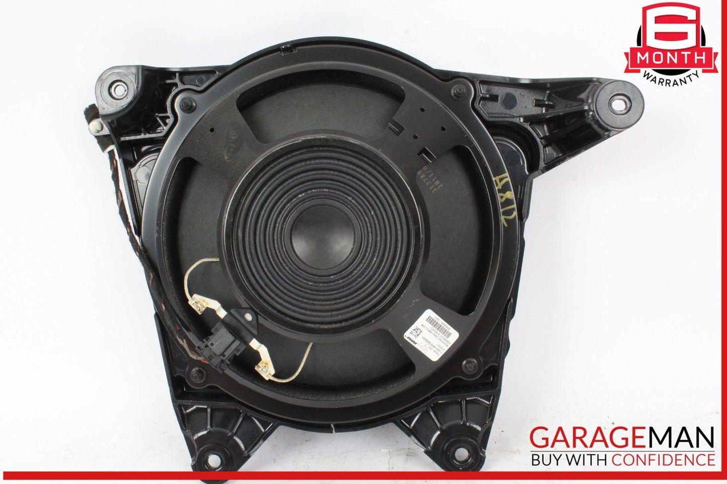 11-18 Audi A8 Quattro Rear Center Deck Speaker Woofer Bose OEM