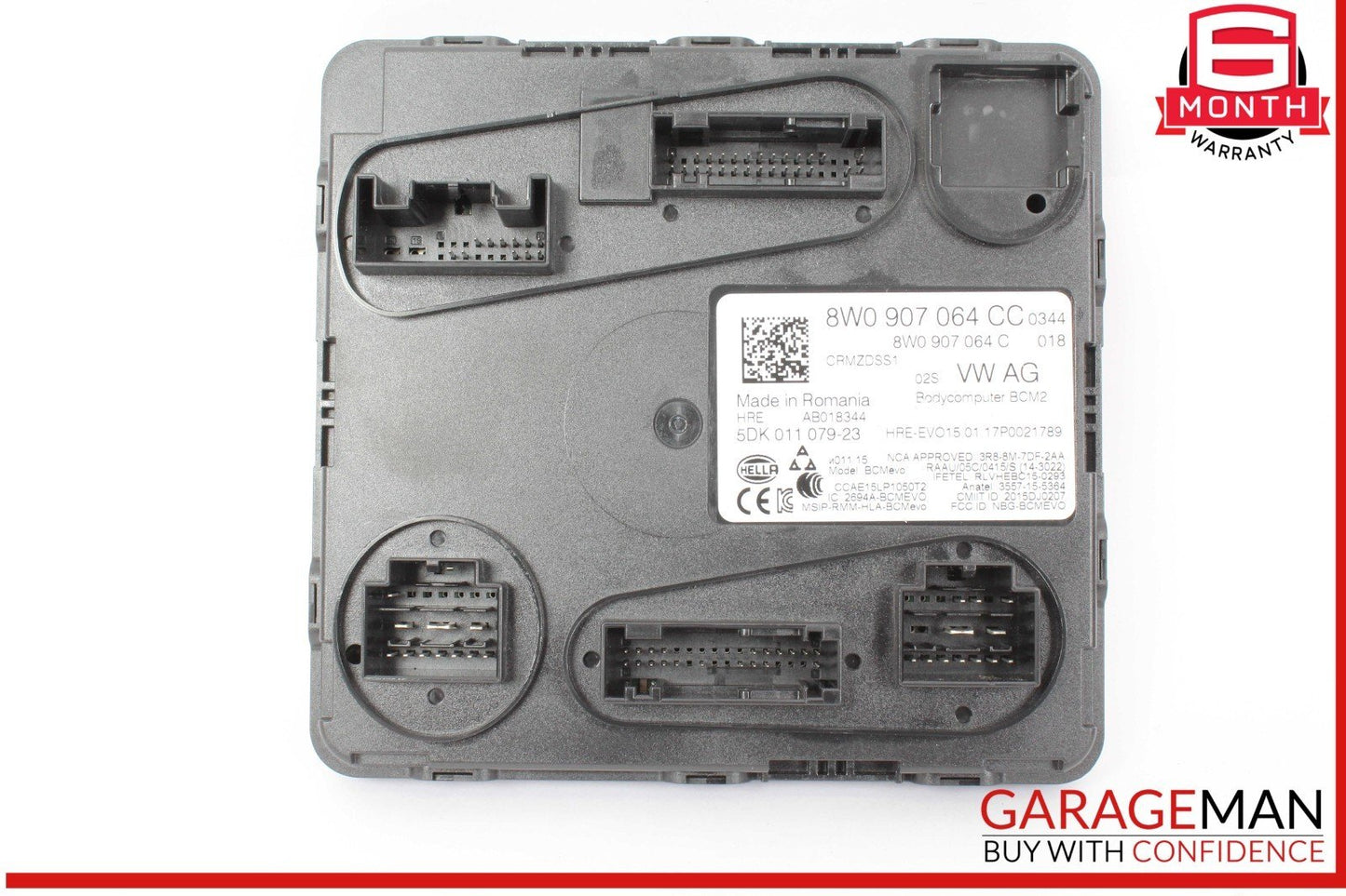 18-24 Audi S5 A5 BCM Body Comfort Control Module Unit 8W0907064CC OEM