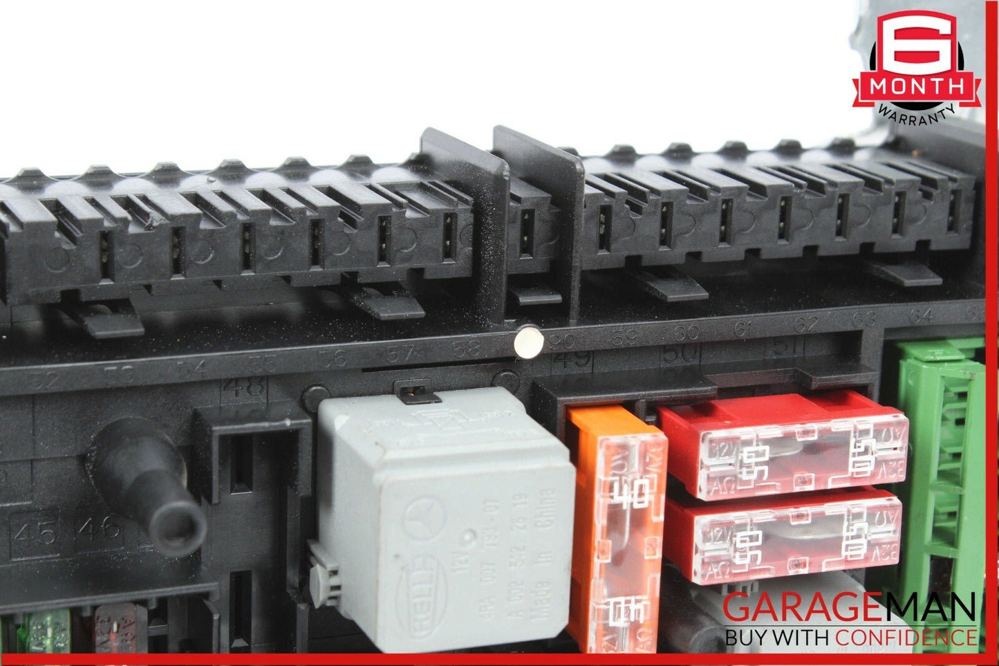 12-14 Mercedes W204 C250 C63 AMG Rear SAM Fuse Box Relay Module Assembly