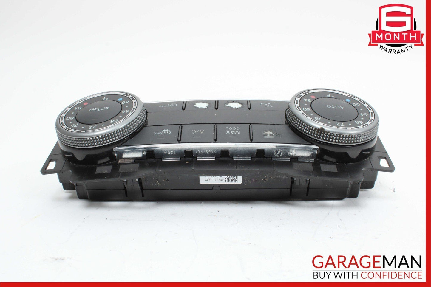 08-11 Mercedes W204 C350 C300 A/C Heater Climate Temperature Switch Controller