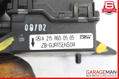 00-13 Mercedes R230 SL500 Seat Belt Seatbelt Tension Sensor 2158600505 OEM