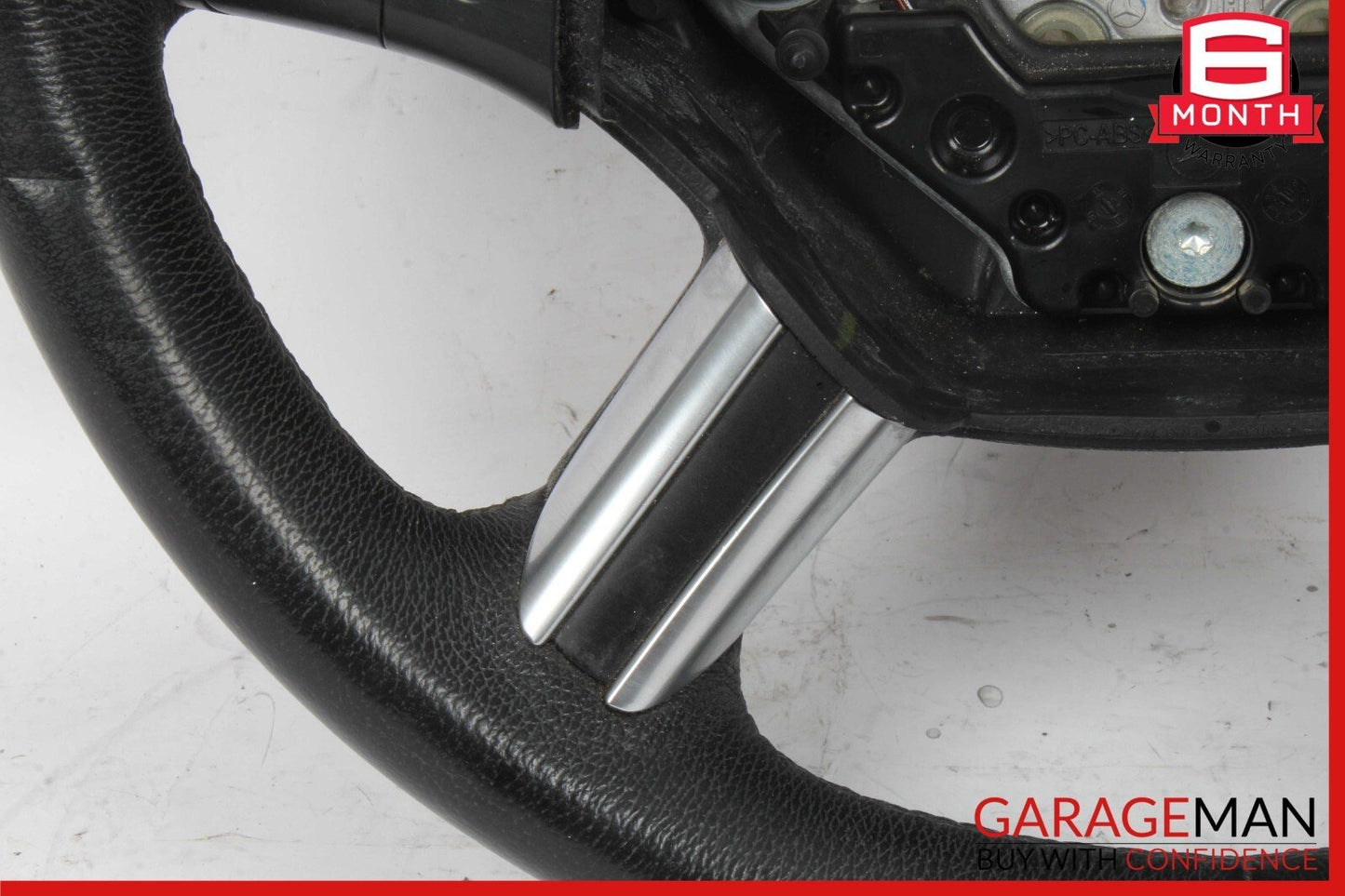 06-08 Mercedes W164 ML350 GL450 R500 Steering Wheel w/ Paddle Shifters Black OEM