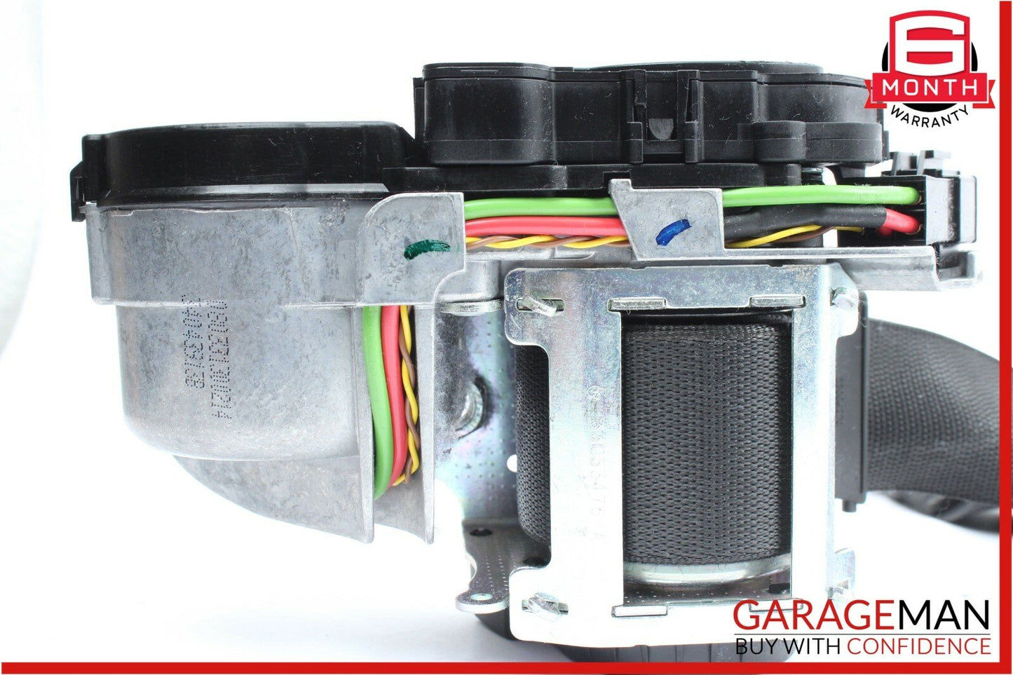 07-09 Mercedes W221 S550 Front Left Seat Belt Seatbelt Retractor Assembly