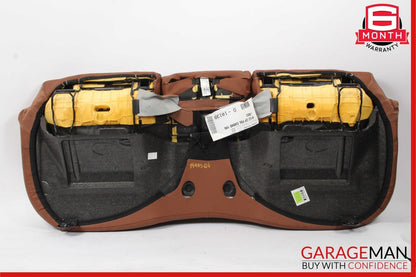 14-17 Maserati Ghibli M157 Rear Bench Lower Bottom Seat Cushion Cover Brown OEM