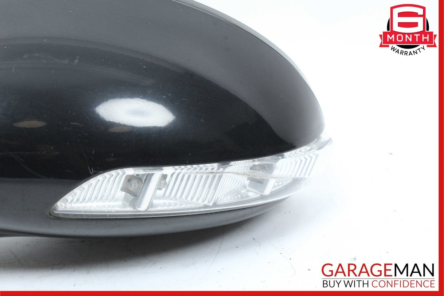 06-08 Mercedes W219 CLS500 Front Left Side Door Mirror Rear View Black OEM