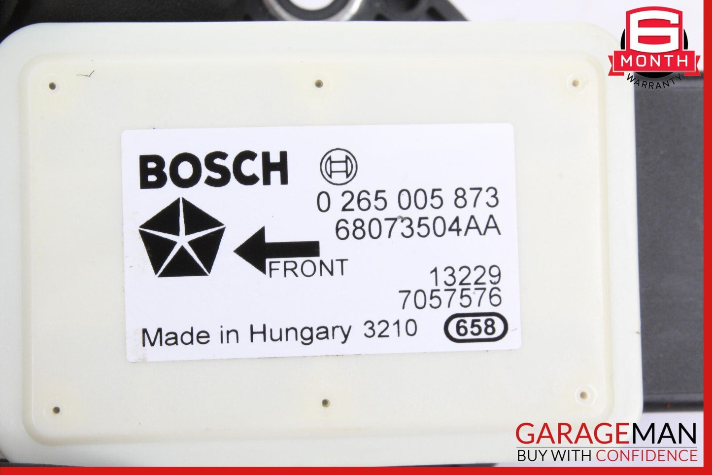 12-19 Fiat 500 Stability Yaw Rate Control Module Unit 68073504AA OEM